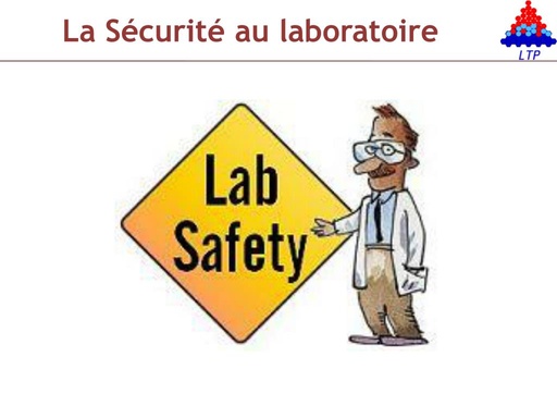 Introduction HSE au laboratoire